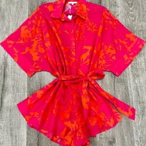 NWT!  Olivaceous Paradise Punch Romper